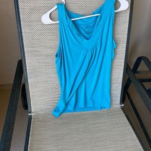 Talbots V Neck Sleeveless Top, Size Medium
